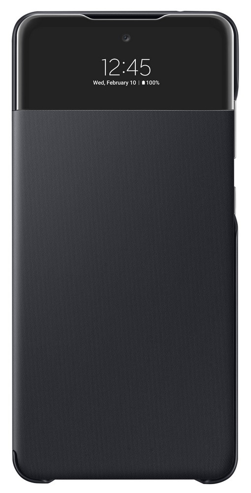 Pouzdro Samsung (EF-EA725PB) S-View Walet pro Samsung Galaxy A72 černé