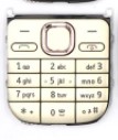 Klávesnice pro Nokia C2-01 OEM zlatá