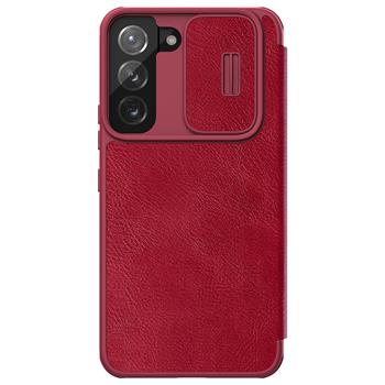 Pouzdro Nillkin Qin Book PRO Samsung Galaxy S22 červené