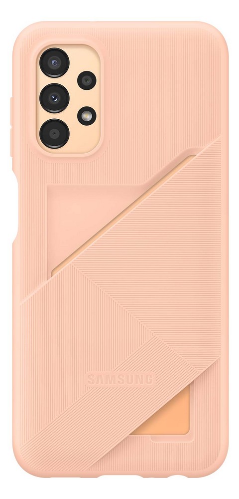 Pouzdro Samsung (EF-OA135TP) Card Pocket pro Samsung Galaxy A13 (4G) oranžové