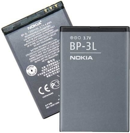 Baterie Nokia BP-3L s kapacitou 1300 mAh