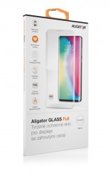 Tvrzené sklo Aligator FULL pro Samsung Galaxy S20+ černé