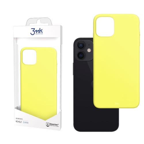 Pouzdro 3mk Matt Case pro Apple iPhone 13 žluté