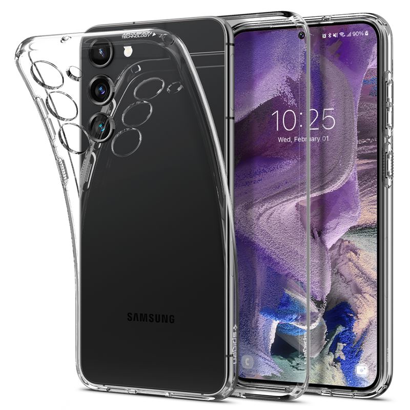 Pouzdro Spigen (ACS05708) Liquid Crystal pro Samsung Galaxy S23 Clear