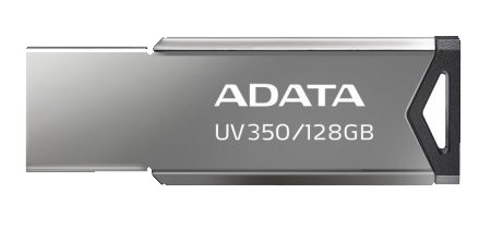 ADATA Flash Disk (AUV350-128G-RBK) 128GB USB 3.2 šedý