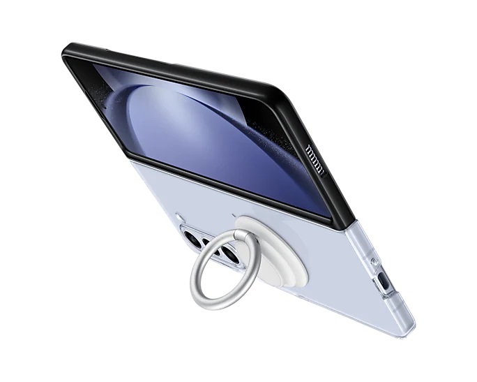 Pouzdro Samsung (EF-XF946CT) Clear Case s prstýnkem pro Galaxy Z Fold5 čiré