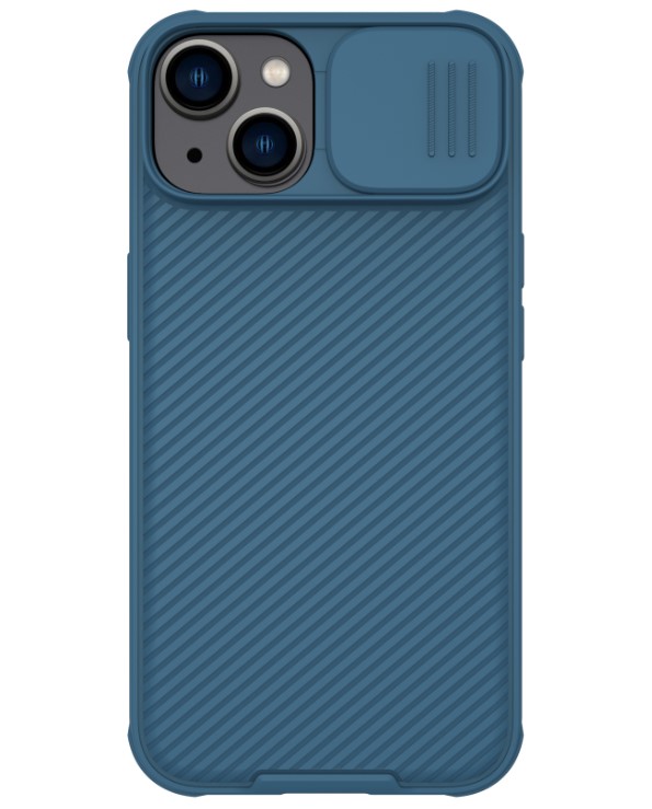 Pouzdro Nillkin Camshield Pro Magnetic pro iPhone 14 Plus modré
