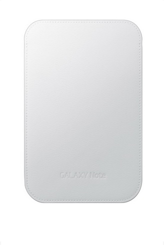 Pouzdro Samsung EFC-1E1L Galaxy Note White