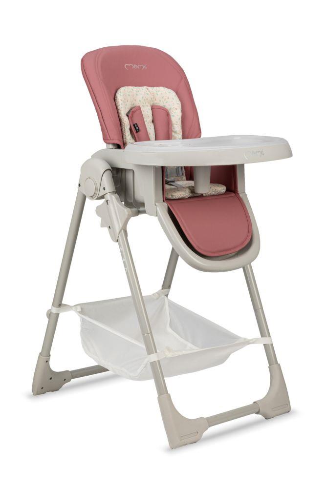 Jídelní židlička MoMi GOJO růžová