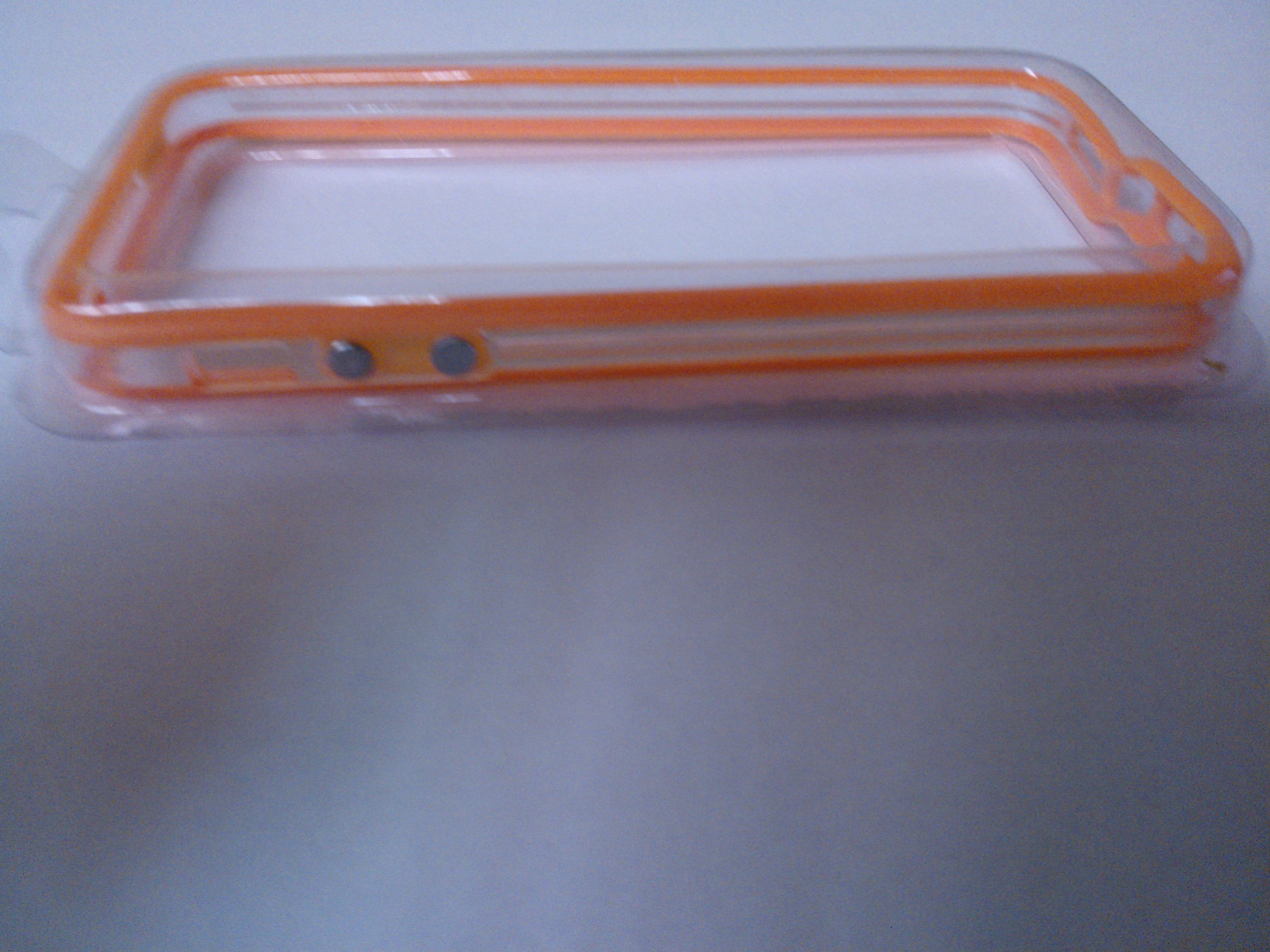 iPhone 5 OEM Bumper Orange Transparent