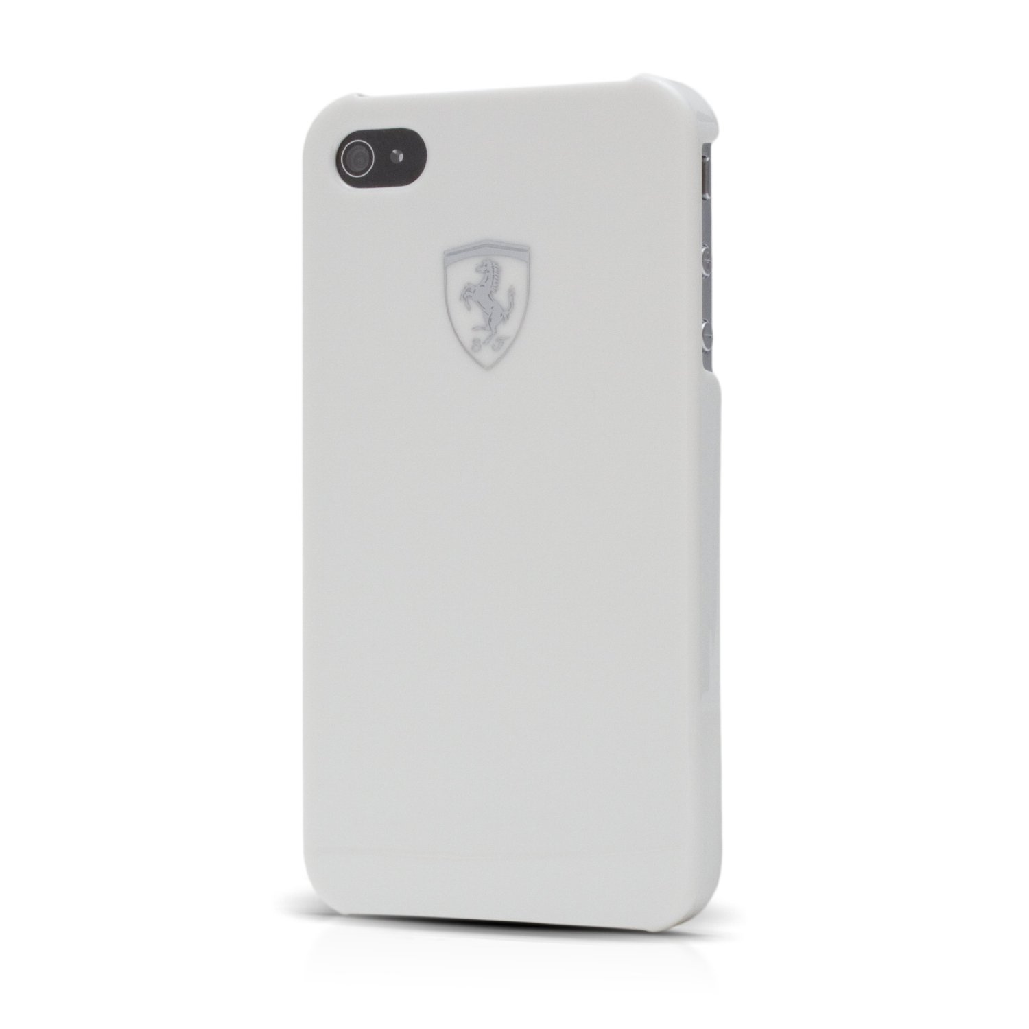 FESIHCP5WH Ferrari Zadní Kryt Metallic White Scuderia pro iPhone 5