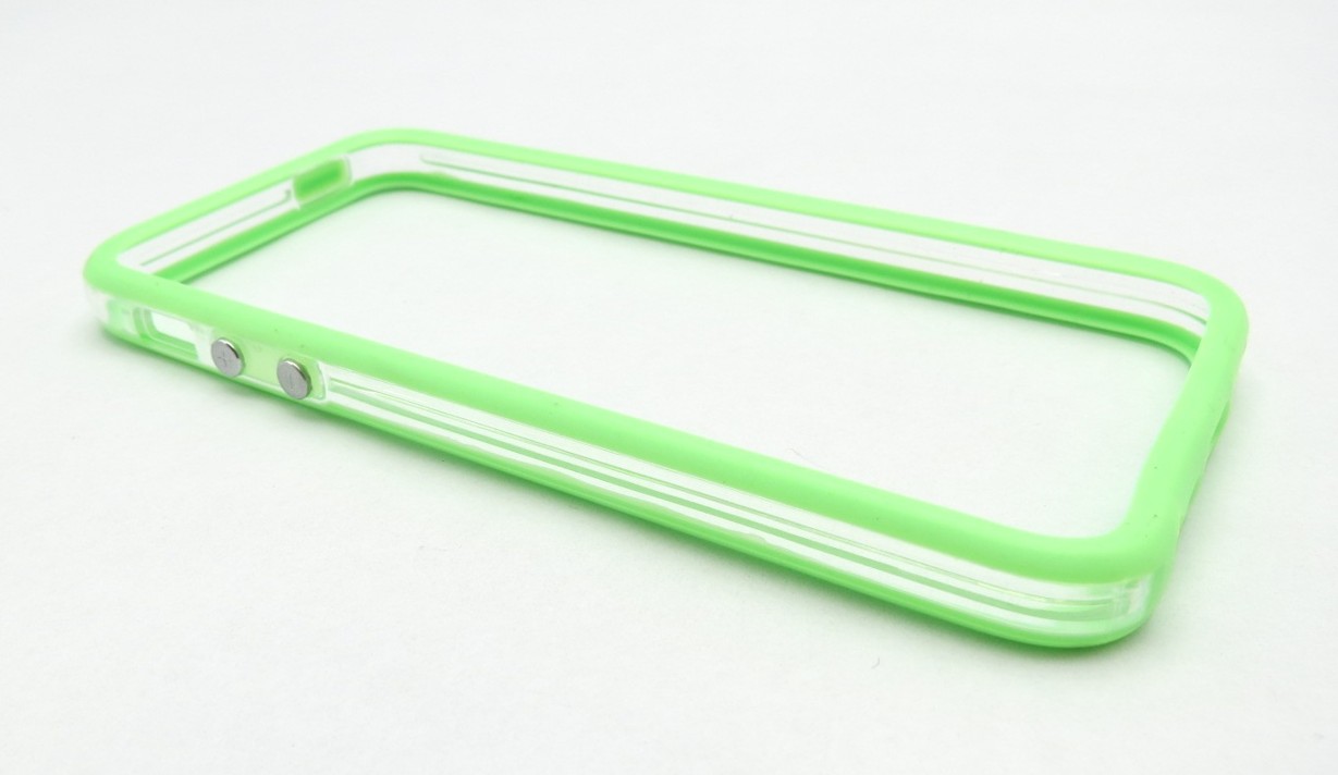 iPhone 5 OEM Bumper Green Transparent