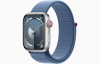 Apple Watch S9 Cell/41mm/Silver/Sport Band/Winter Blue