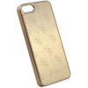 Pouzdro Guess (GUHCPSEMEGO) 4G Aluminium iPhone 5/5S/SE zlaté