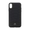 Pouzdro Mercedes (MEHCPXWHCLBK) Hard Case Pattern III pro Apple iPhone X Black
