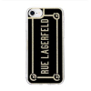 Pouzdro Karl Lagerfeld (KLHCP7RLAG) Rue Lagerfeld Gold pro Apple iPhone 7/8