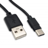 Datový kabel USB-C s prodlouženým konektorem černý