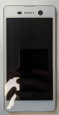 Originální LCD modul + rámeček pro Sony Xperia M5 bílý (SWAP)