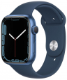 Apple Watch (MKN83HC/A) Series 7 45mm GPS Blue/Abbys Blue - speciální nabídka