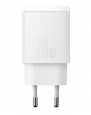Nabíječ Baseus (CCXJ-B02) Compact Quick USB-A/USB-C 20W bílý