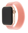 Řemínek FIXED (FIXENST-434-S-PI) Elastický Nylon pro Apple Watch 42/44/45/49mm velikost S růžový