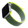 Řemínek FIXED (FIXNST-434-LIGR) Nylon pro Apple Watch 42/44/45/49 mm tmavě limetkový