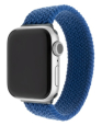 Řemínek FIXED (FIXENST-436-S-BL) Elastický Nylon pro Apple Watch 38/40/41 mm velikost S modrý