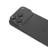 Ochranné sklo kamera + kamera islandu pro iPhone 18 Pro MAX s aplikátorem černé