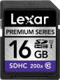 Lexar SDHC 200x 16GB class 10