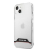 AMG PC/TPU Red Stripes Zadní Kryt pro iPhone 13 mini Transparent