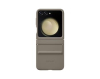 EF-VF731PAE Samsung Kožený Kryt (Eko) pro Galaxy Z Flip 5 Etoupe