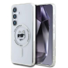 Karl Lagerfeld IML Choupette Head MagSafe Zadní Kryt pro Samsung Galaxy S25 Transparent
