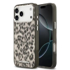 Karl Lagerfeld IML Leopard MagSafe Zadní Kryt pro iPhone 17 Pro Max Brown