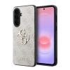Guess PU 4G Metal Logo Zadní Kryt pro Samsung Galaxy A37 Pink