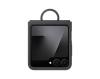EF-PF741TBE Samsung Silikonový Kryt s Kroužkem pro Galaxy Z Flip 6/7 FE Black (Pošk.balení)