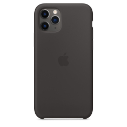 iPhone 11 Pro Max Silicone Case - Black