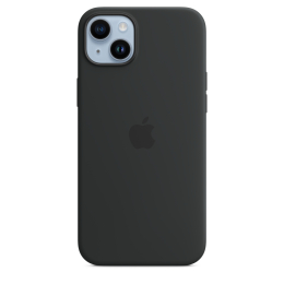 iPhone 14+ Silicone Case with MS - Midnight