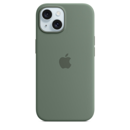 iPhone 15 Silicone Case with MS - Cypress