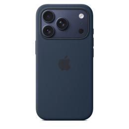 iPhone 17 Pro Silicone Case with MS –Midnight / SK