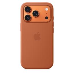 iPhone 17 Pro Silicone Case w MS –Terra Cotta / SK