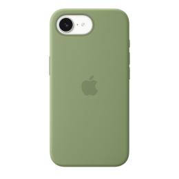 iPhone 17e Silicone Case with MS – Light Moss / SK