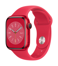 Apple Watch S8 Cell/41mm/PRODUCT RED/Sport Band/PRODUCT RED