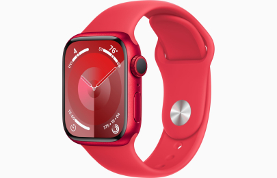 Apple Watch S9/45mm/PRODUCT RED/Sport Band/PRODUCT RED/-S/M