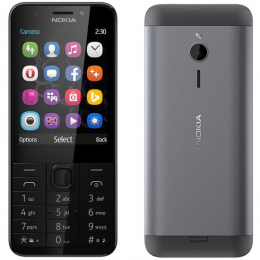 Nokia 230 Dual SIM Dark Silver