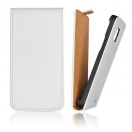 Pouzdro Slim Flip Flexi pro Samsung i9505 Galaxy S4 White