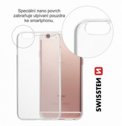 Pouzdro Swissten Clear Jelly pro Huwei P8 Lite čiré