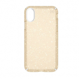 Pouzdro Speck Presidio Clear (103132-5636) pro Apple iPhone X Glitter Gold