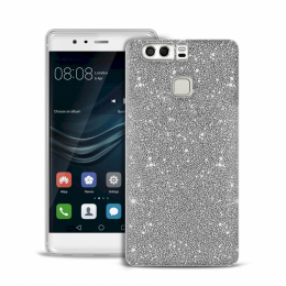 Pouzdro Puro Cover Shine pro Huawei P9 stříbrné