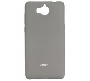 Pouzdro Roar Colorful Jelly pro Huawei Y6 2017 šedá