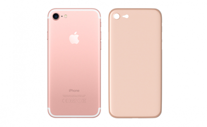 Ochranný kryt 3mk Natural Case pro Apple iPhone 7/8 poloprůhledný - růžový